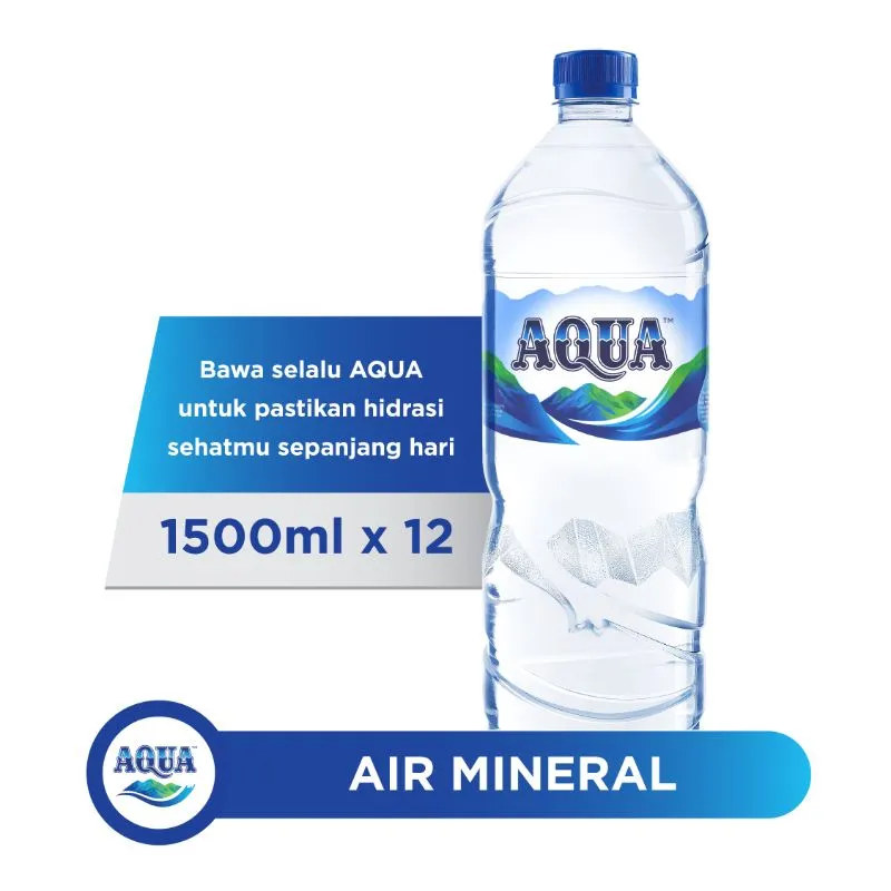 Aqua 1,5 L Botol Besar