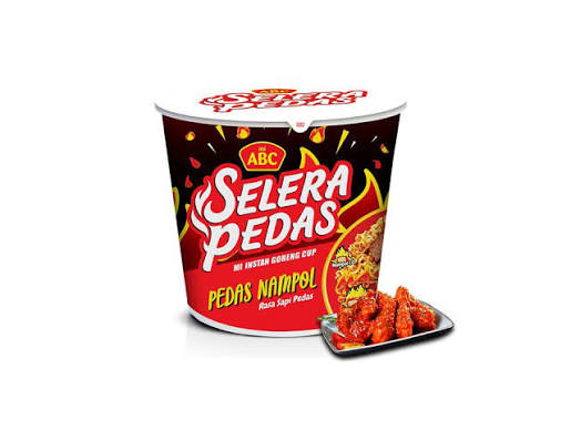 ABC MIE CUP SELERA PEDAS NAMPOL 80G