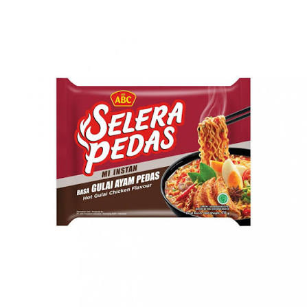 ABC MIE SELERA PEDAS GULAI AYAM PEDAS 70G