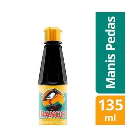 Bango Kecap Manis Pedas Botol 135ml